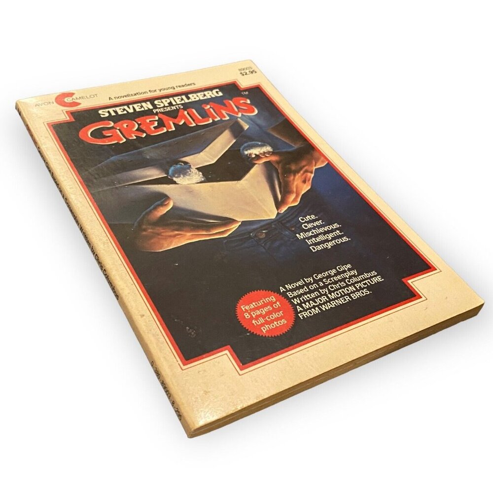 Vintage Gremlins Movie Novelization By George Gipe Color Photos Paperback Book - Picture 3 of 3
